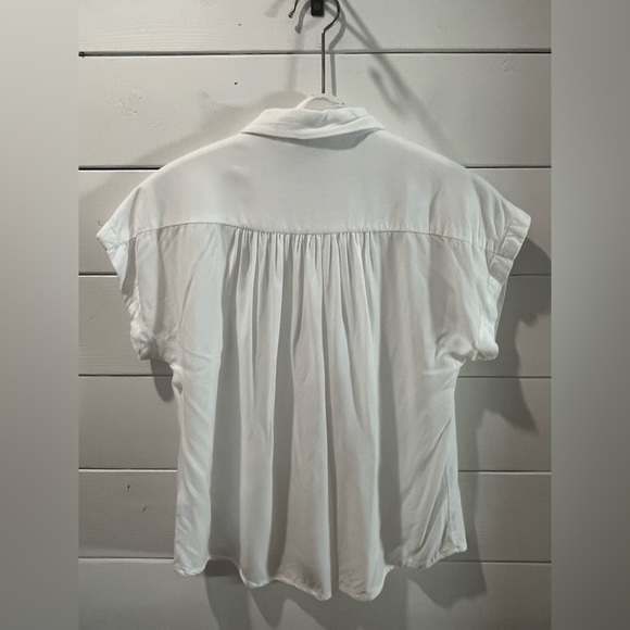 COMPAÑIA FANTASTICA white blouse size S - Picture 8 of 13
